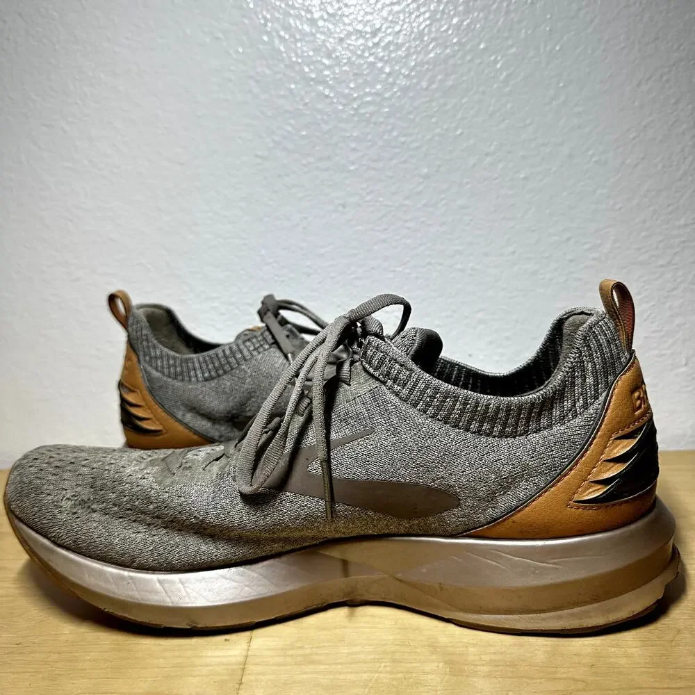 Brooks Levitate 2 Le Running Shoes Midsole Low Top Tan Brown Wood 11.5 D